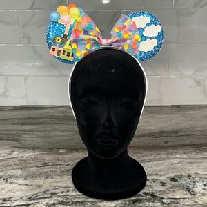 BALLOON HOUSE Mouse Sequin Ears Headband NEW Disney Inspired UP Carl & Russell